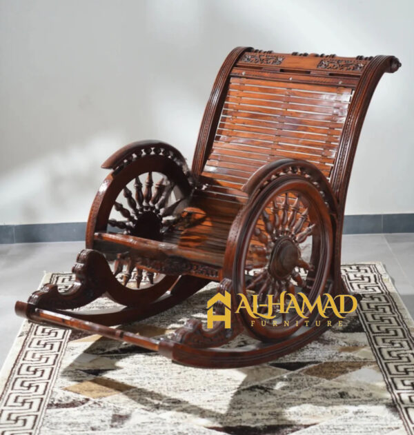 Wooden Ship Rocking Chair