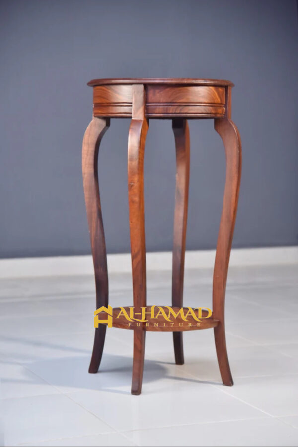 Sheesham Wood Star Flower Tables - Image 2