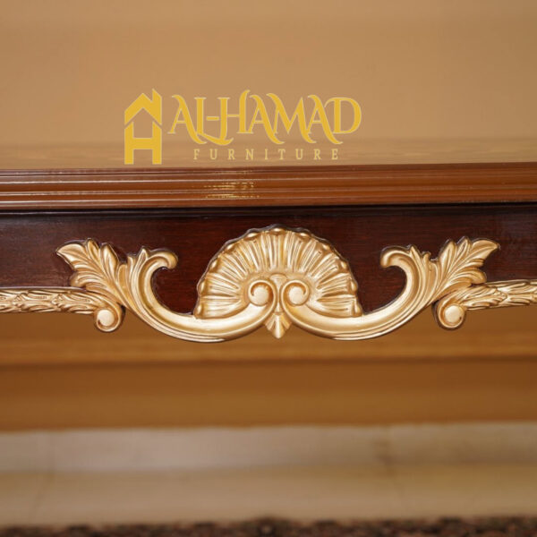 Classical Carved Dining Table - Image 6