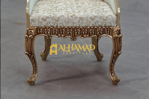 Elegant Carved Dining Table - Image 2