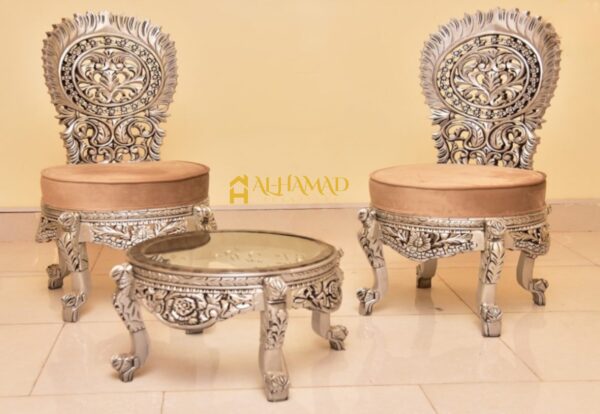 Wooden Full Carved Moora Set