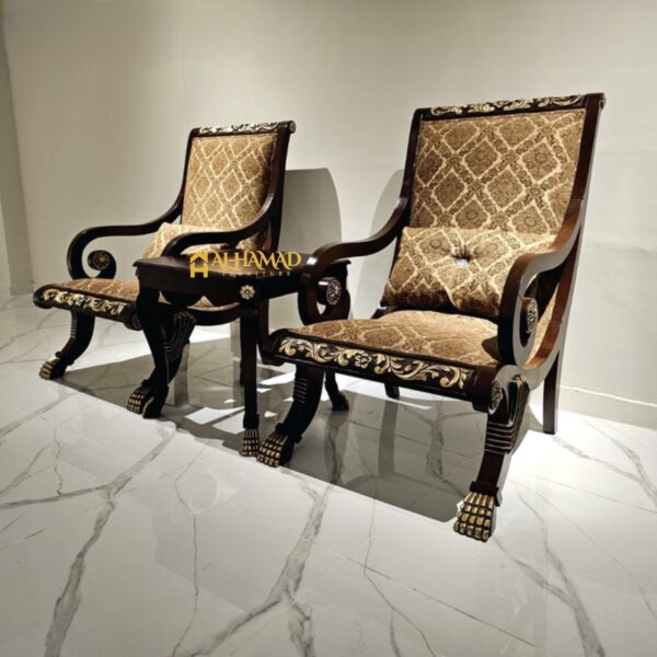 Velvet Verve Room Chair - Image 2