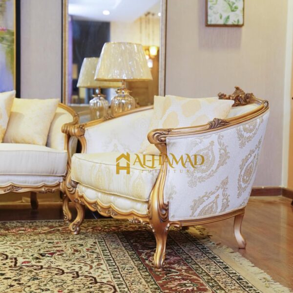 Wooden Crazy Classic Sofa - Image 2